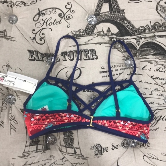 Bikini Lab Junior's Girls Sun Bralette Top - Picture 4 of 6